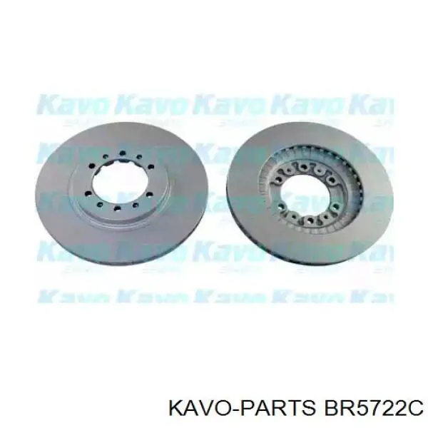 BR-5722-C Kavo Parts tarcza hamulcowa przednia