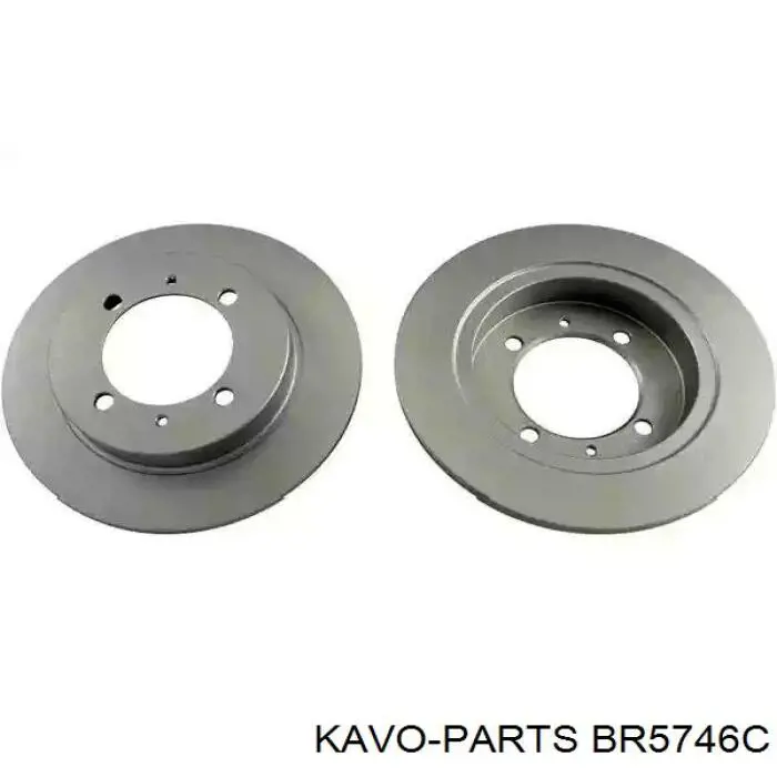 BR-5746-C Kavo Parts tarcza hamulcowa tylna