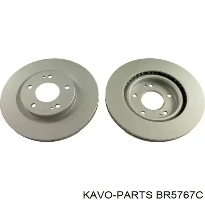 BR-5767-C Kavo Parts tarcza hamulcowa przednia