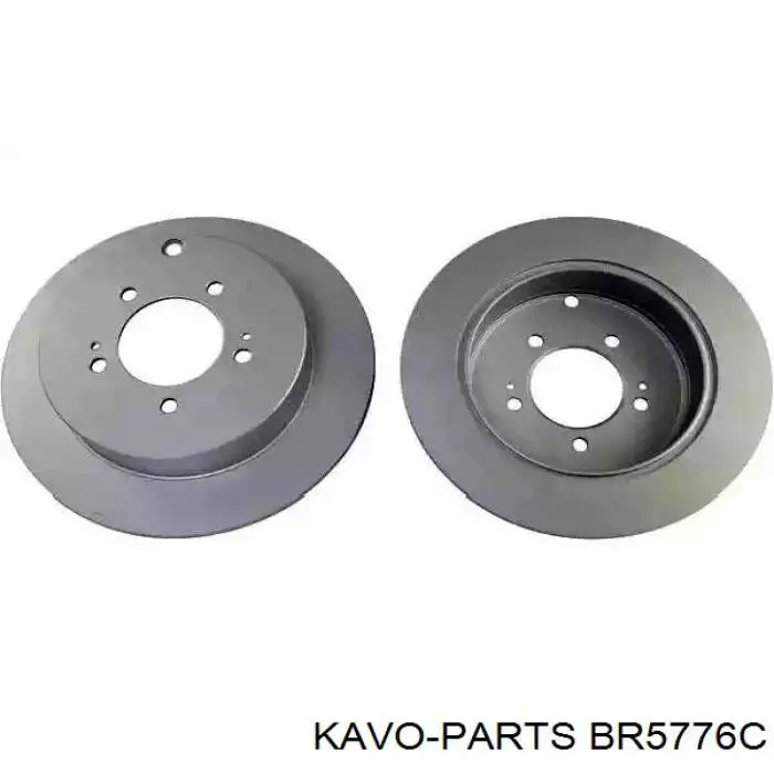 BR-5776-C Kavo Parts tarcza hamulcowa tylna