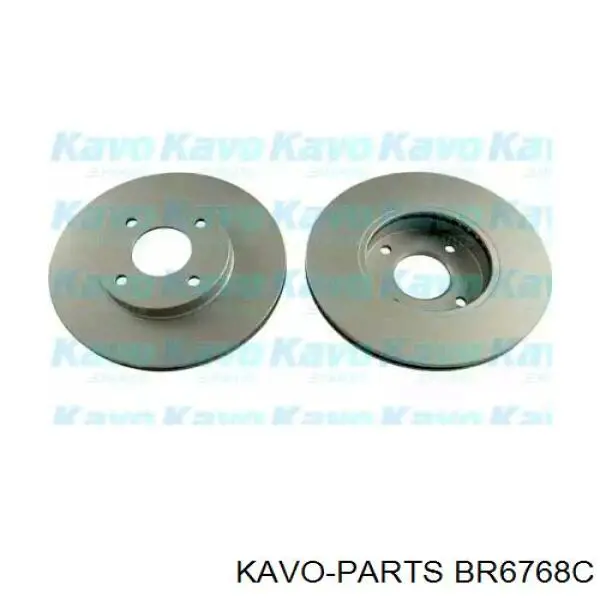 BR-6768-C Kavo Parts tarcza hamulcowa przednia