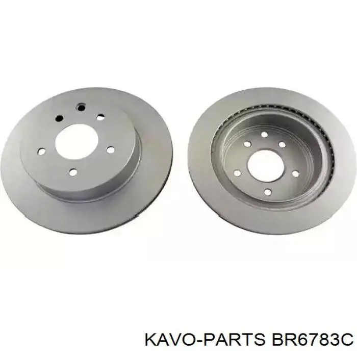 BR-6783-C Kavo Parts tarcza hamulcowa tylna