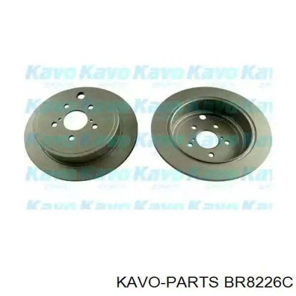 BR-8226-C Kavo Parts tarcza hamulcowa tylna