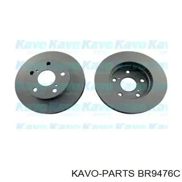 BR-9476-C Kavo Parts tarcza hamulcowa przednia