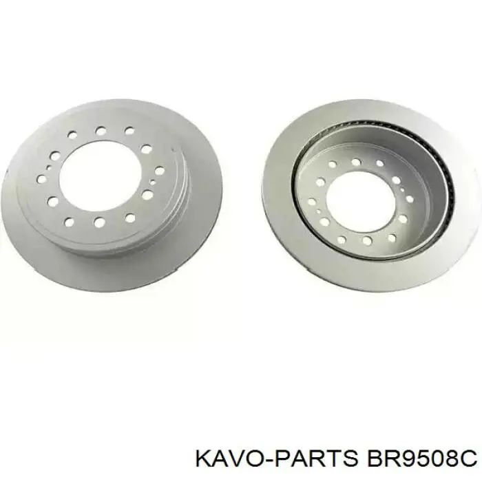 BR-9508-C Kavo Parts tarcza hamulcowa tylna