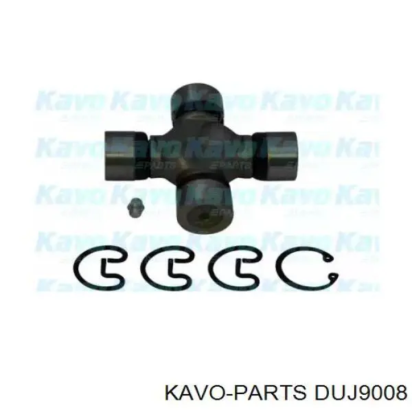 DUJ9008 Kavo Parts Krzyżak wału Cardana tylnego