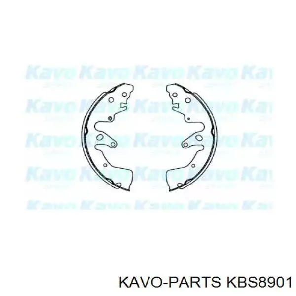 KBS-8901 Kavo Parts klocki hamulcowe tylne bębnowe