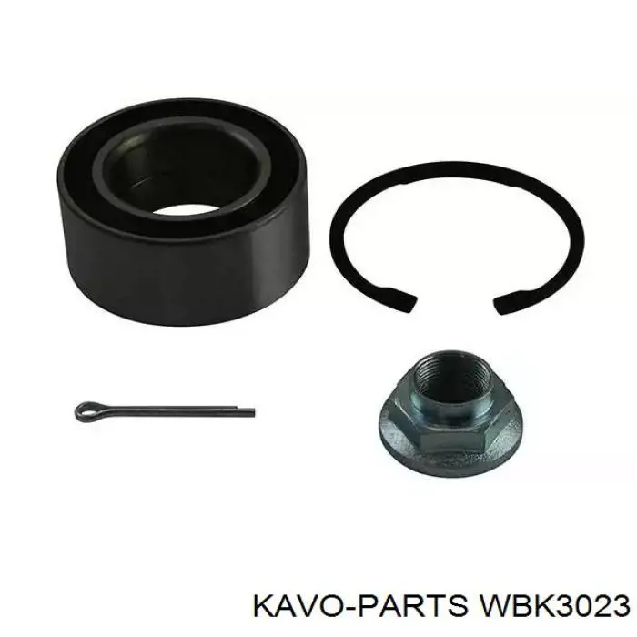 WBK-3023 Kavo Parts łożysko piasty przedniej