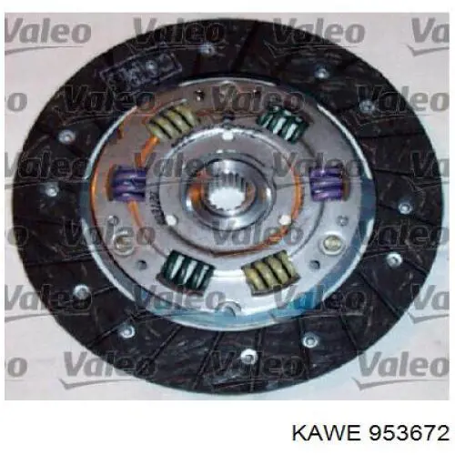 Zestaw sprzęgła (3 części) Peugeot/Citroen 95666916 cena, od 102,47 USD