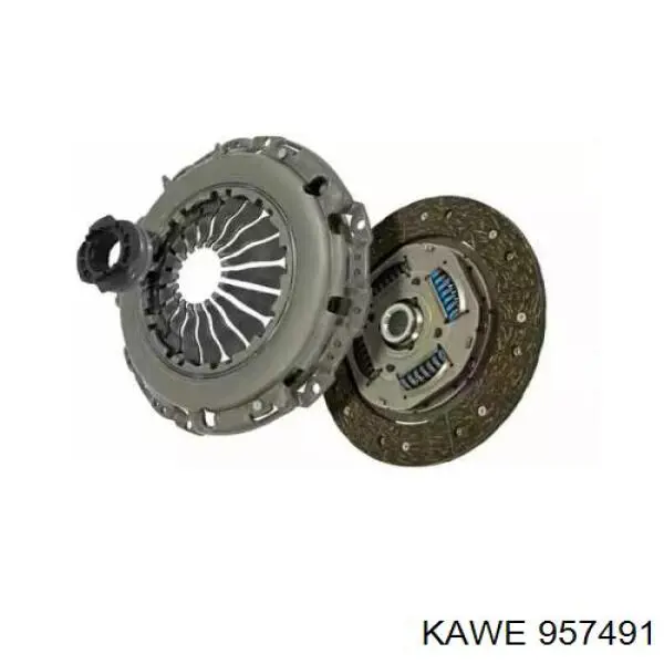 Do koszyka CK9216 National Zestaw sprzęgła (3 części)