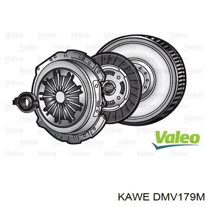 Zestaw sprzęgła (3 części) Kawe DMV179M cena, od 317,06 USD