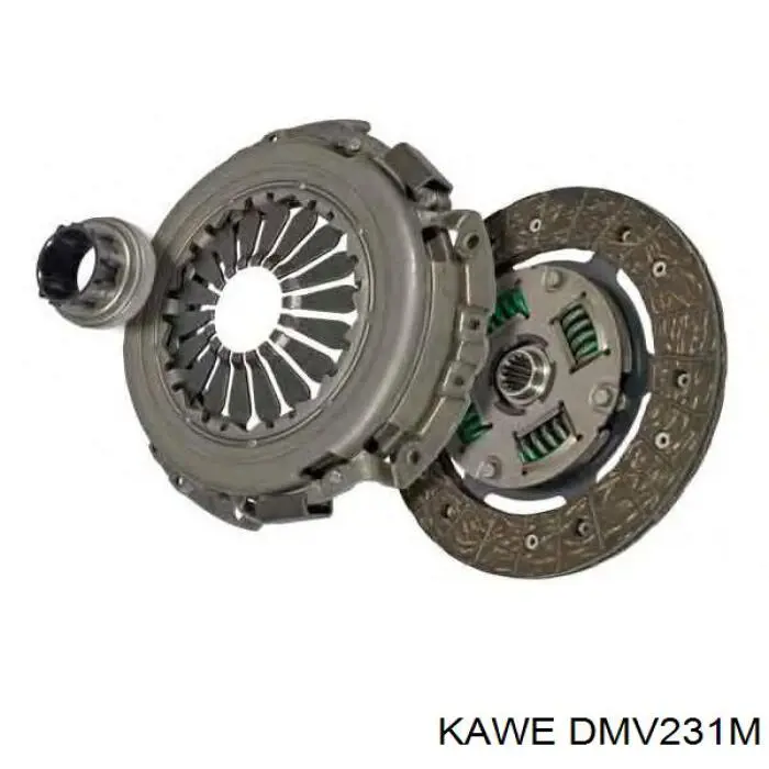 DMV231M Kawe Zestaw sprzęgła (3 części)