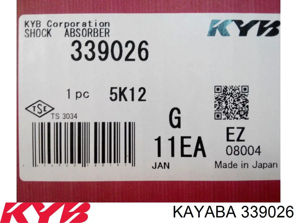 Amortyzator tylny lewy Raiso RS317192