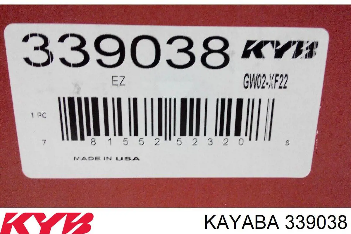Do koszyka 51606STX355 Honda Amortyzator przedni lewy
