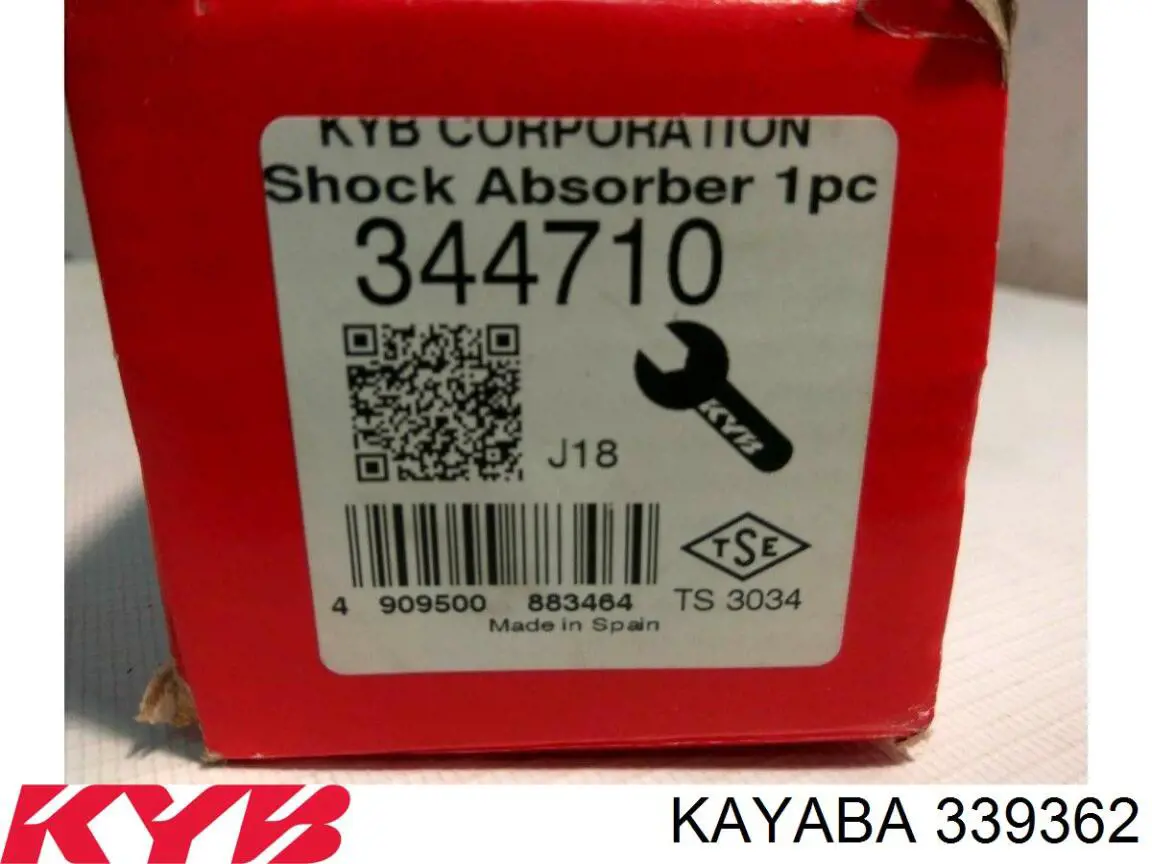 Amortyzator przedni lewy Kayaba 339362 cena, od 450,63 USD