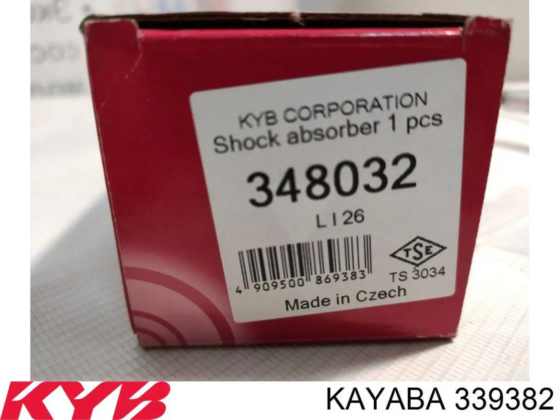 Amortyzator przedni lewy Kayaba 339382 cena, od 75,25 USD