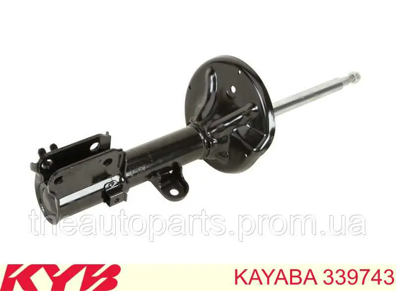Do koszyka 339743 Kayaba Amortyzator przedni lewy