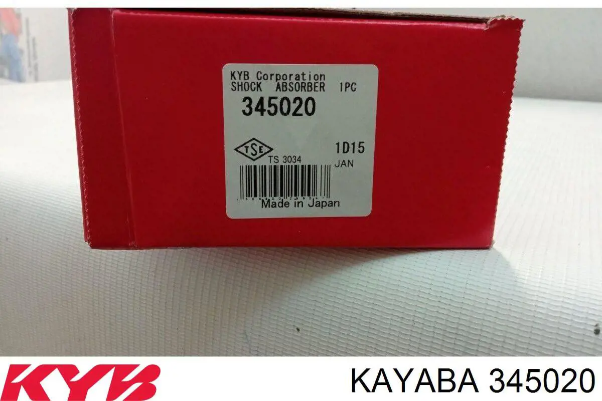 Amortyzator przedni Kayaba 345020 cena, od 76,82 USD