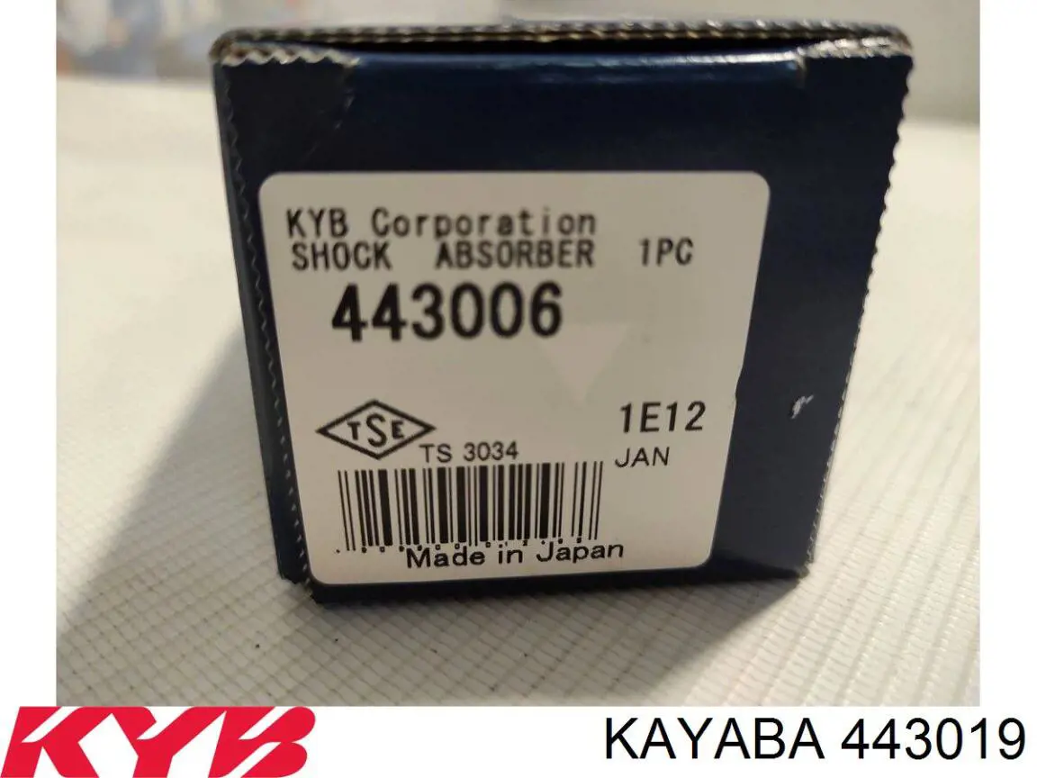 443019 Kayaba Amortyzator tylny