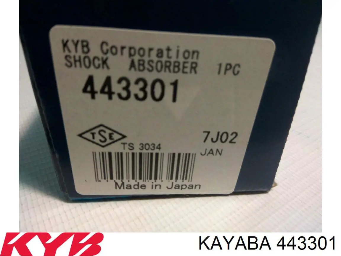 Do koszyka 443301 Kayaba Amortyzator tylny