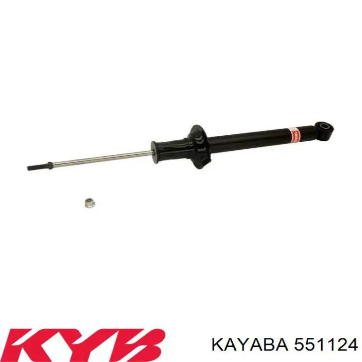 551124 Kayaba amortyzator tylny lewy