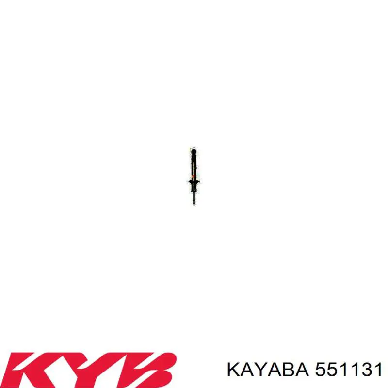 Amortyzator przedni lewy RS551131 Raiso