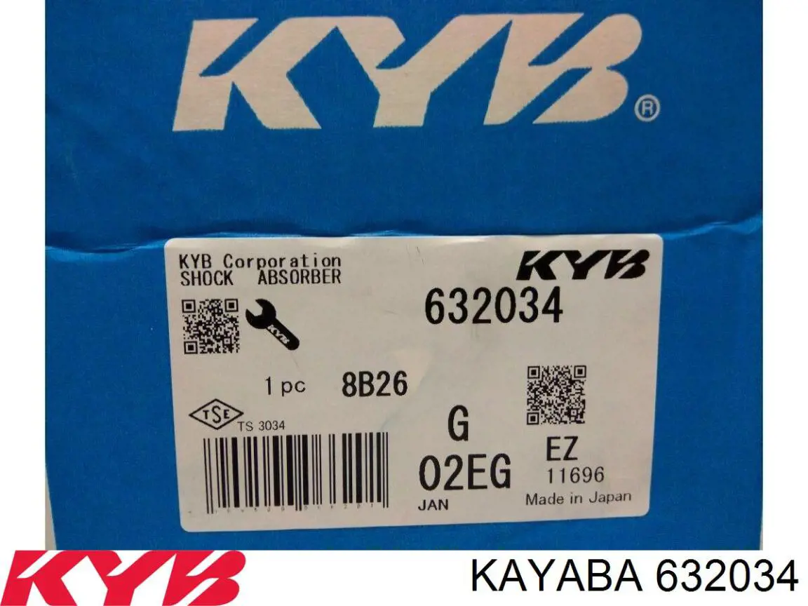 Amortyzator tylny prawy Kayaba 632034 cena, od 62,64 USD