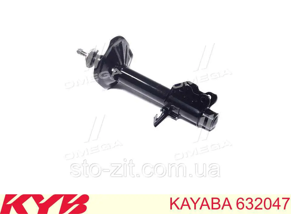 Do koszyka 632047 Kayaba Amortyzator tylny lewy