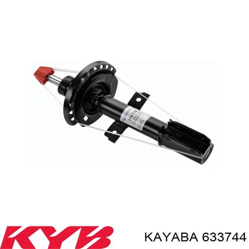 Do koszyka 633744 Kayaba Amortyzator przedni
