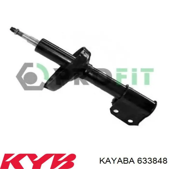 Do koszyka 633848 Kayaba Amortyzator przedni