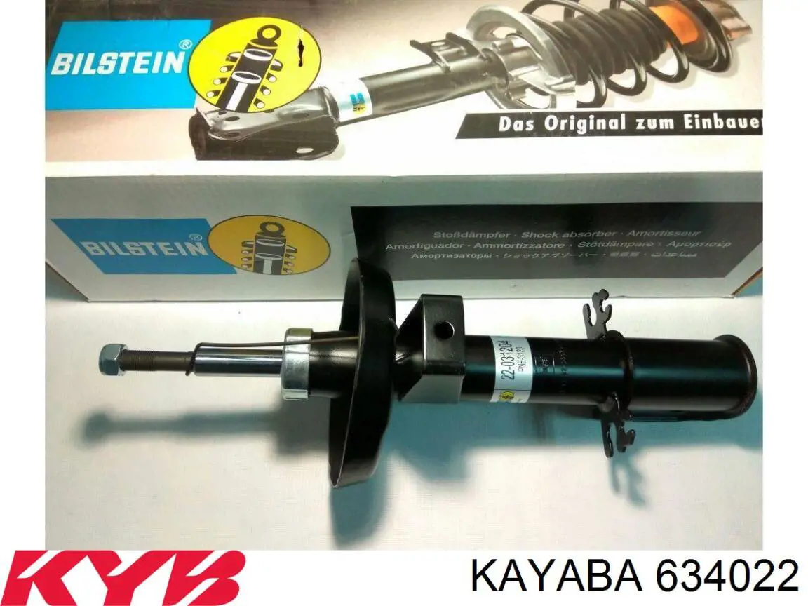 Do koszyka 634022 Kayaba Amortyzator przedni lewy