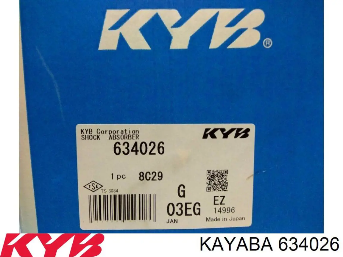Amortyzator tylny Kayaba 634026 cena, od 67,38 USD