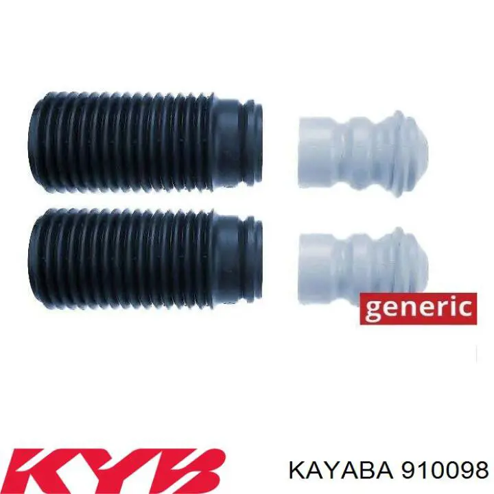 910098 Kayaba Odbój amortyzatora przedniego + osłona