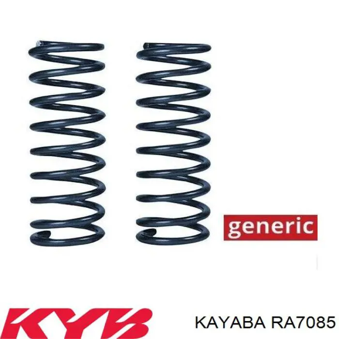 Sprężyna tylna Kayaba RA7085 cena, od 50,01 USD