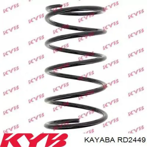 Sprężyna przednia Kayaba RD2449 cena, od 49,30 USD