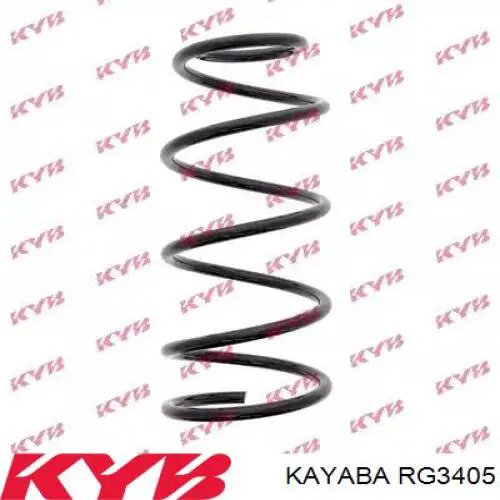 Sprężyna przednia Kayaba RG3405 cena, od 30,52 USD