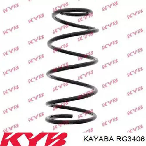 Sprężyna przednia Kayaba RG3406 cena, od 29,02 USD