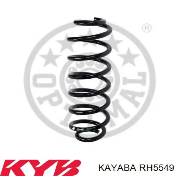 Sprężyna tylna 1K0511115DJ VAG