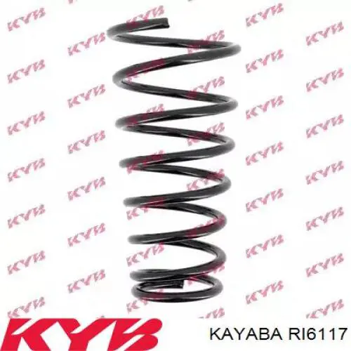 Sprężyna tylna 5533017100 Hyundai/Kia