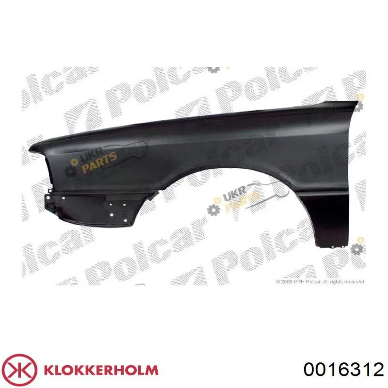 Błotnik przedni prawy Audi 90 B3 sedana (89, 89Q, 8A) (1987 - 1991) cena, od 251,20 USD