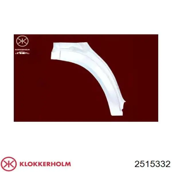 Błotnik przedni prawy Klokkerholm 2515332 cena, od 32,87 USD