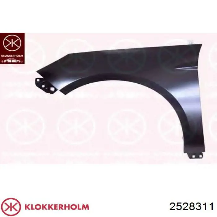 Do koszyka Błotnik przedni lewy Ford Escort IV GAF, AWF, ABFT