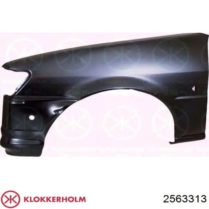 Błotnik przedni lewy Ford Fiesta COURIER awangarda (J5S, J3S) (1996 - 2002) cena, od  