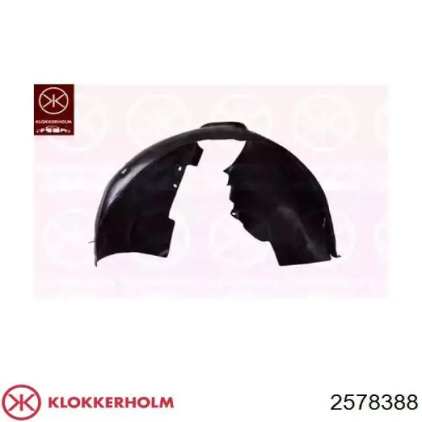 Do koszyka 1529927 Ford Nadkole błotnika przedniego prawe
