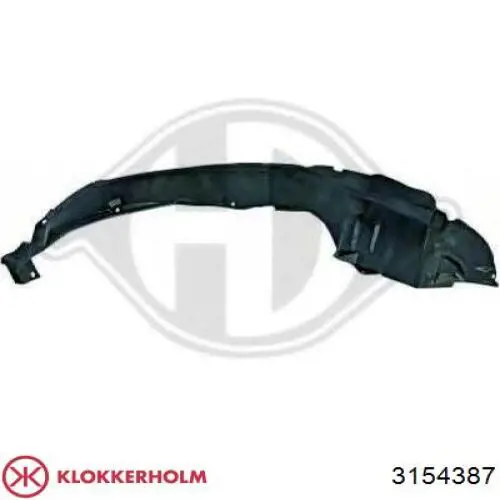 Nadkole błotnika przedniego lewe Hyundai Accent I sedana (1994 - 2001) cena, od 24,23 USD