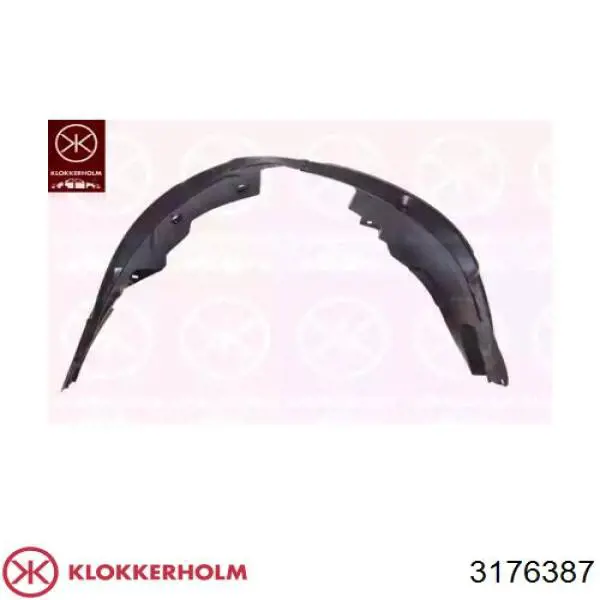 Nadkole błotnika przedniego lewe 0270728387 Tempest