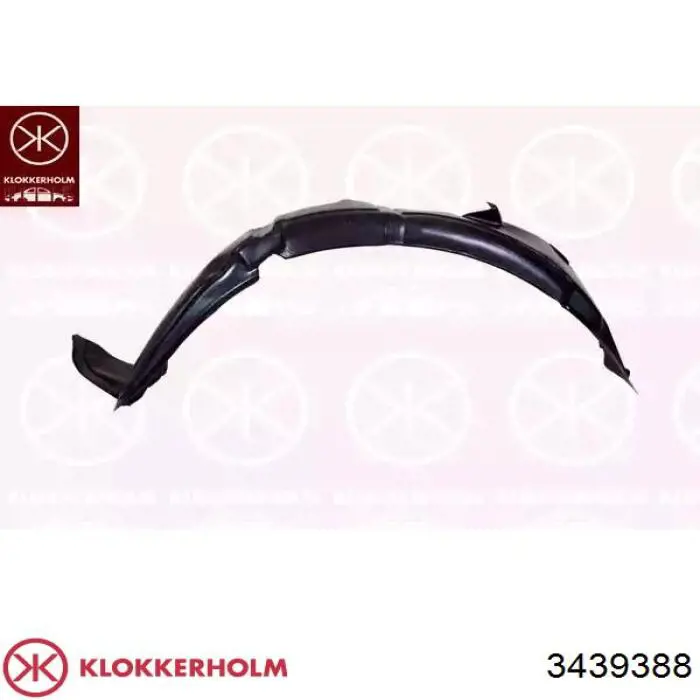 Do koszyka Nadkole błotnika przedniego prawe Mazda 626 IV GE
