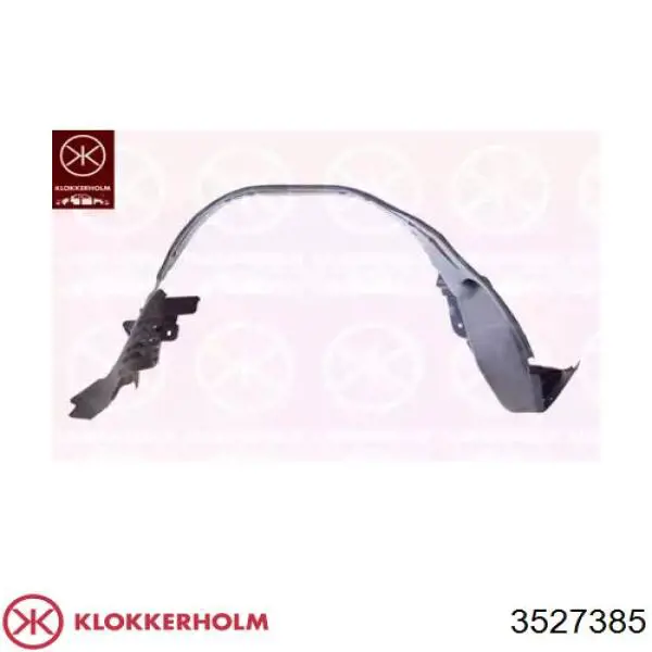 Do koszyka A2106989130 Mercedes Nadkole błotnika przedniego lewe