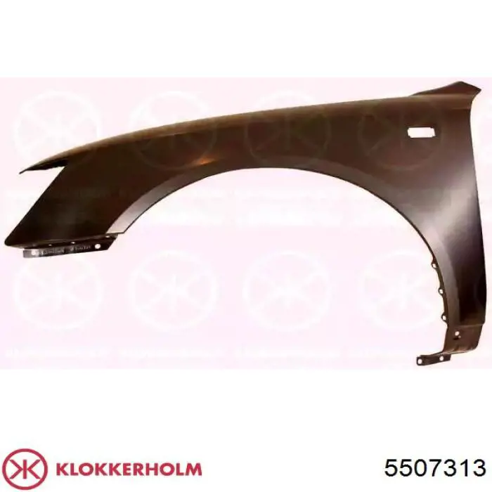 Błotnik przedni lewy do Peugeot 206  2D