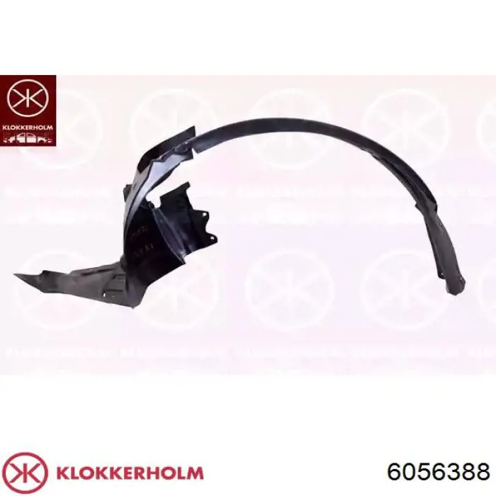 Nadkole błotnika przedniego prawe Klokkerholm 6056388 cena, od 25,70 USD